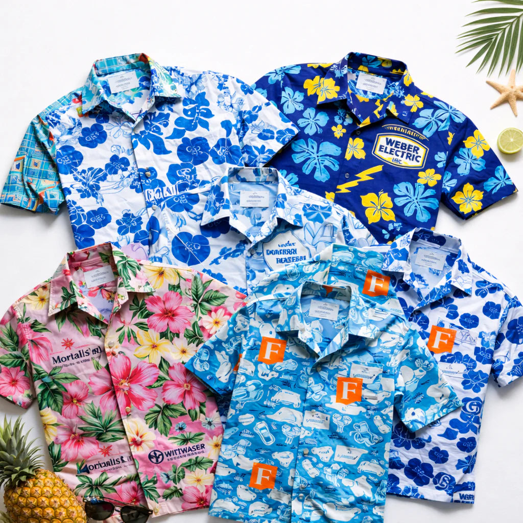 Custom Hawaiian Shirts UK — Designed for Your Brand. Made to Go Viral.