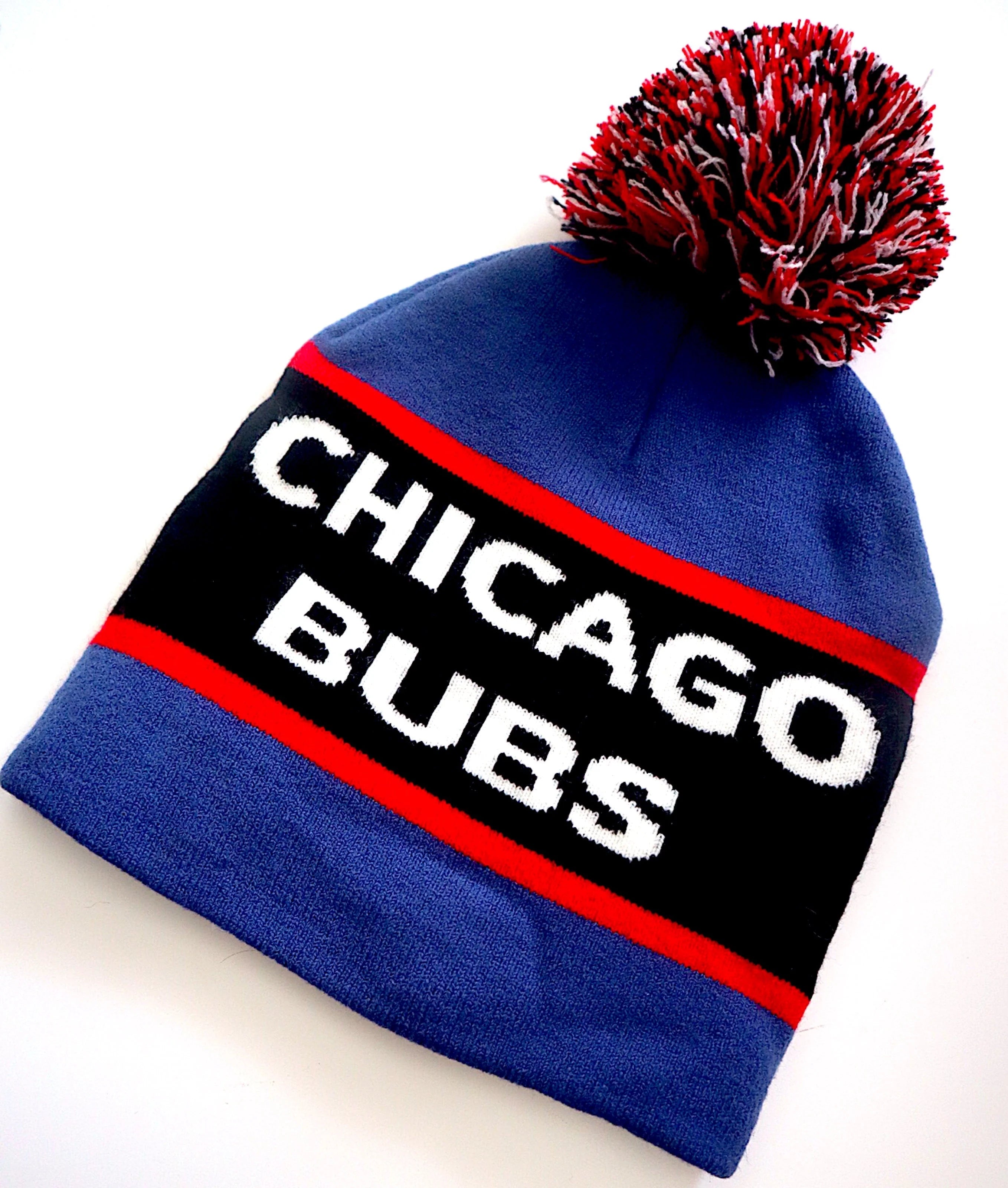 Blue custom Beanie